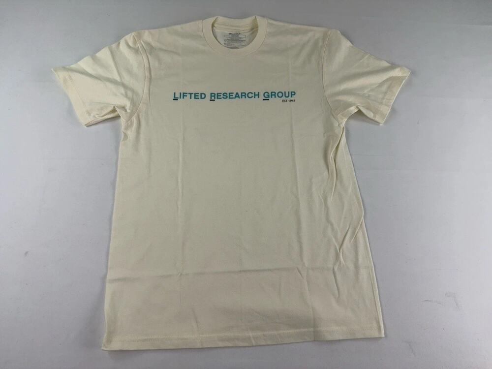LRG Mens M Cream Lifted Research Group Est 1947 T-Shirt
